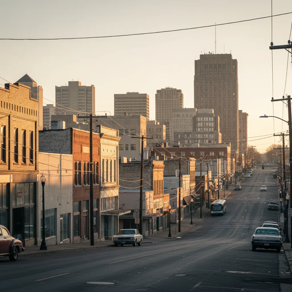 Lubbock, TX business district